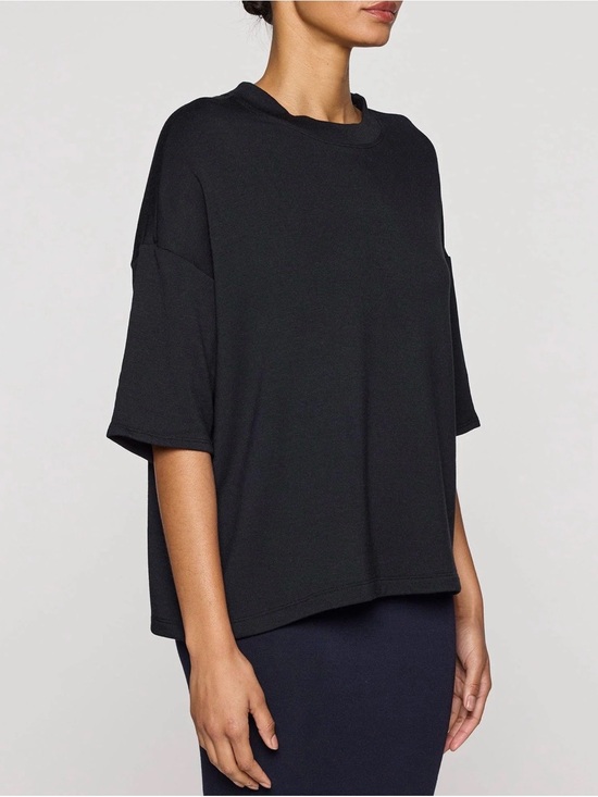 Bleusalt Tops - BLEUSALT Malibu Black Oversized Top Like New